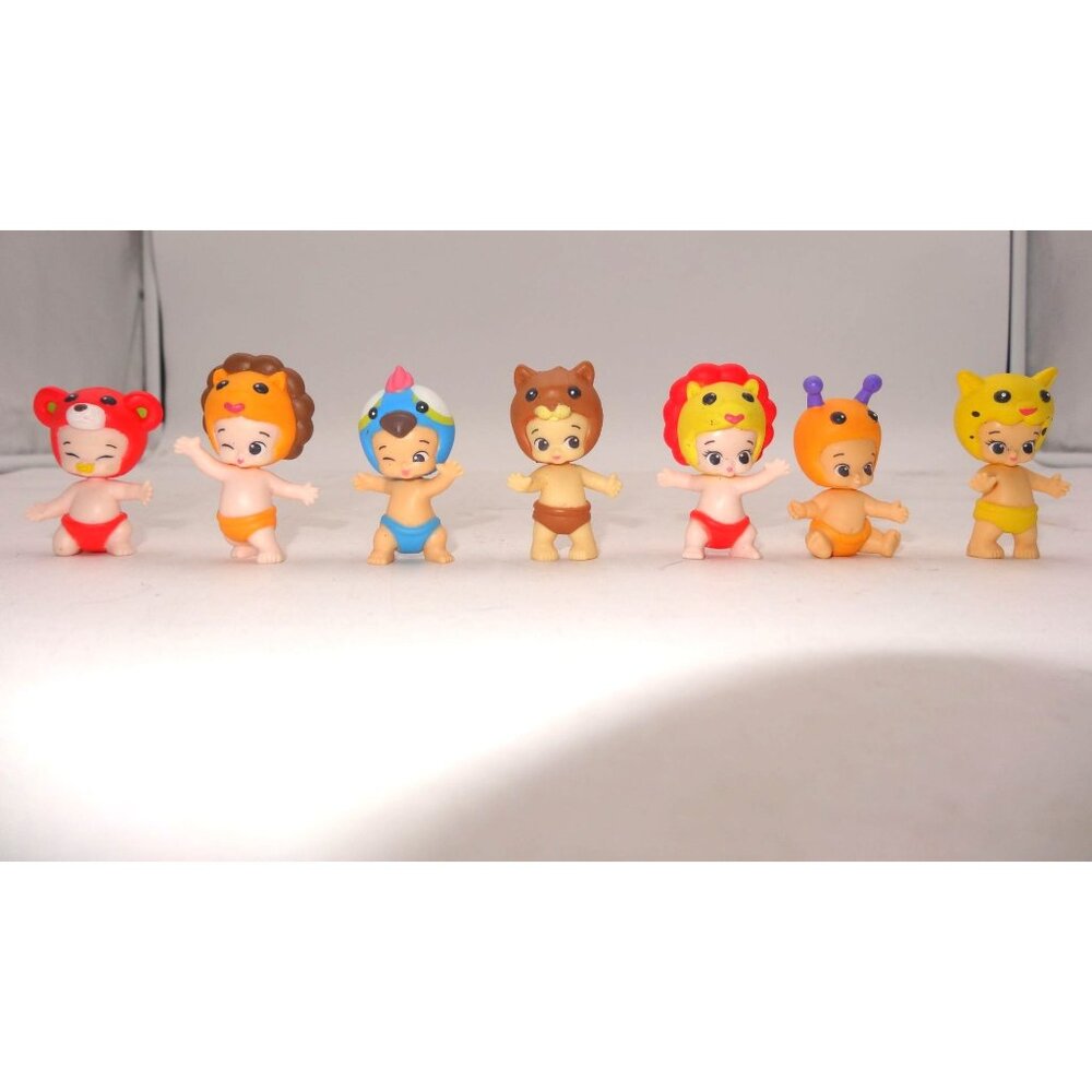 Twozies Lot Figures Figurines Collectible Mini‎ Figures Moose Toys Set of 7